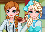 Frozen Sisters Graduation Makeover