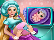 play Rapunzel Pregnant Check-Up