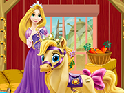 play Rapunzel Pony Care