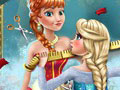 play Elsa Tailor For Anna Kissing