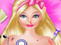 Barbie Accident Recovery Kissing