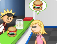 play Papa'S Burgeria