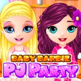 play Baby Barbie Pj Party