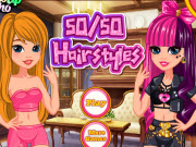 play 50/50 Hairstyles