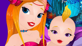 play Mermaid Newborn Care
