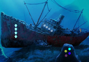 play Sunken Ship Place Escape