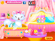 play Princess Belle'S Kitten Caring