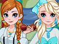 play Frozen Sisters Graduation Makeover