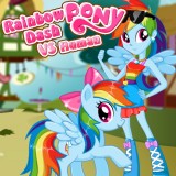 play Rainbow Dash Pony Vs Human