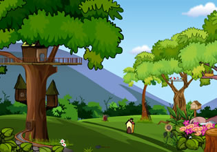 play Escaping The Girl From Tree House