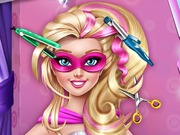 play Super Barbie Real Haircuts