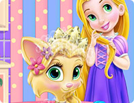 play Baby Rapunzel Kitty Fun