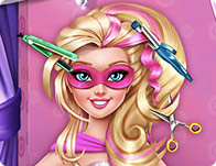 play Super Barbie Real Haircuts