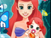 play Mermaid Ariel Give Birth To A Baby