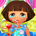 play Dora Sunburn