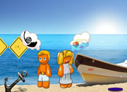 play Jolly Boy Beach Chain Escape