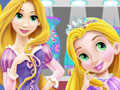 Baby Rapunzel And Mom Shopping Kissing