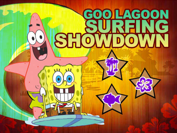 play Spongebob Squarepants: Surfing Showdown