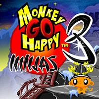 play Monkey Go Happy Ninjas 3