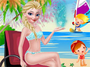 play Elsa Summer Holiday