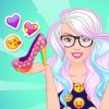 Play Barbie Design My Emoji Shoes