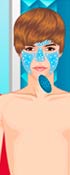 play Super Justin Bieber Facial