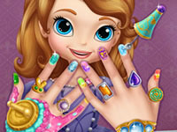 play Sofia The First Nail Spa