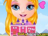 play Baby Barbie Princess Dollhouse