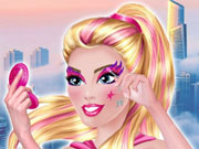 play Super Barbie Makeup