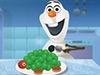 Olaf Cooking Ice Cream Turtle Cake