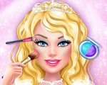 play Barbie'S Wedding Makeup