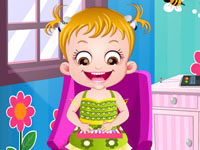 play Baby Hazel Princess Makeover
