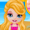 play Baby Barbie Summer Glittery Tattoo