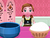 play Frozen Anna Carrot And Mango Cake