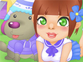 play Girl And Puppy