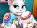 play Angela Real Nails Spa Kissing