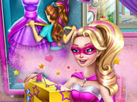 play Super Barbie Design Rivals