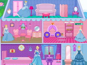 Princess Cinderella Doll House Decor