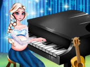 play Pregnant Elsa Piano Performance