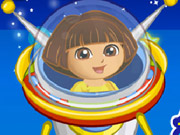 play Dora Alien Shooting