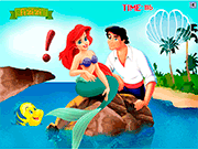 play Ariel Kissing Game