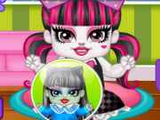 Monster High Draculaura N Frankie Babies