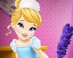 play Baby Cinderella House Cleaning