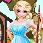 play Elsa Do Chores