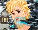 play Kristoff Icy Beard Makeover