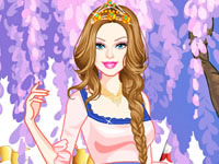 play Barbie At Castle Dress Up