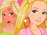 play Barbie Tanning Accident