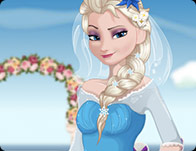 Elsa Bride Cooking Wedding Dish