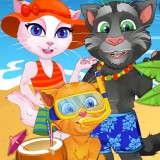 play Talking Angela Summer Vacation