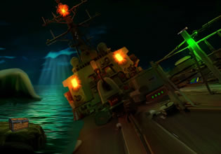 play Submerged Ship Escape